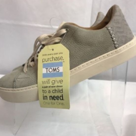 Toms Other - TOMS Lenox Drizzle Gray Nubuck Fashion Sneakers